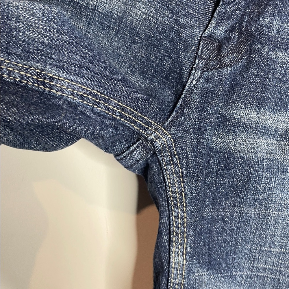 7 For All Mankind | Women’s Dark Wash Flynt Jeans Size 28 - Picture 4 of 6